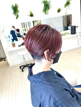 サンクレポ 30代40代50代ハンサム刈り上げショート