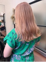 プチメゾントウキョウ(Petit Maison Tokyo)&nbsp;ミルクティベージュ_ハイトーンウェーブ