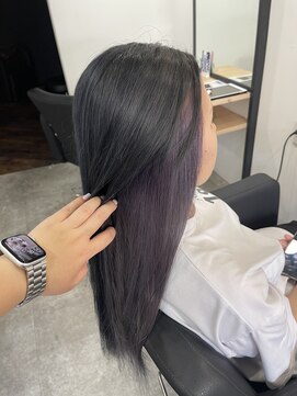 ラフ 難波店(LAFF) #黒髪#ボブルフ#ネビージュ#小顔#ワンレン