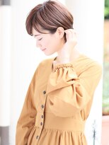 25歳からの/大人かわいい/ココアブラウン【神谷　茜】
