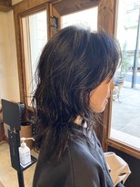 アミュレット バイ サファリ 西荻窪(AMULETTE BY SAFARI)&nbsp;《お客様スタイル33》クセ毛いかして×ウルフレイヤー