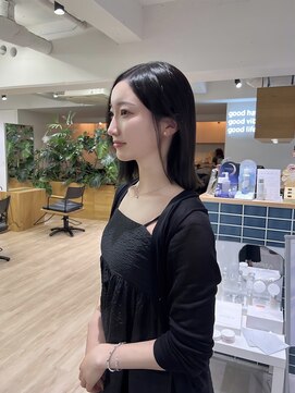 オーシャン(Ocean) 【OceanHair&Life田中愛梨】10代20代/韓国風/暗髪透明感カラー