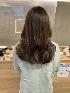 ローレンジウ(LOREN JU) 透明感髪質改善ベージュダブルカラーミルクティーグレージュ