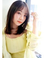 ラフィスヘアー プアナ 小田原店(La fith hair puana) 【La fith】 ナチュラルミディアムヘア