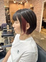 ヴィップルーム(viproom) マッシュショート/アッシュカラー/シースルバング/大人ボブ