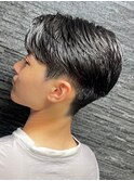 ナチュラル64分けビジネススタイル