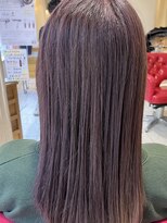 ヘアサロン ビビット 久宝寺店(VIVIT) 白髪ぼかしBLEACHシルバーアメジスト