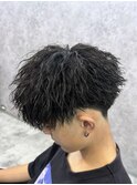 ツイストスパイラル/ショートマッシュ/土浦メンズパーマ