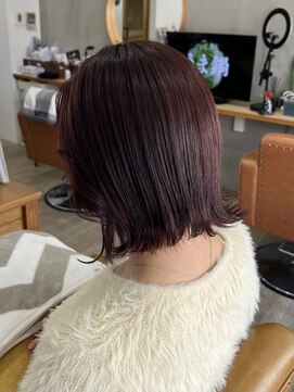 メアリー バイ メリー(marry by merry) 【立町メアリーバイメリー】ピンクブラウン×外ハネボブ