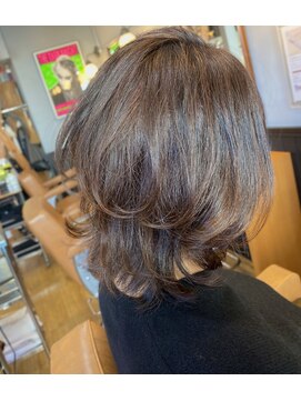 ヒゲメガネ(higemegane) ミディアムウルフ