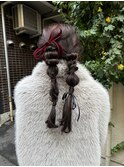 お呼ばれヘアセット/ツインテール