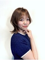 ミズチャーム(Ms.CHARM)&nbsp;くびれミディー/顔周りレイヤー/髪質改善