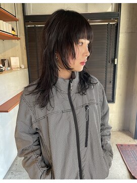 メゾンアミリ(Maison AmiLi) デザインカラー/オリーブベージュ/ウエットヘア【千葉／パーマ】