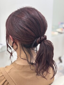 ヘアポジション 自衛隊通(HAIR Position) インナーカラー