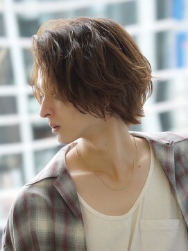 アルファ 新宿(alpha) 波巻き/ハイライト/マッシュパーマ/ウルフ/センターパート[新宿]