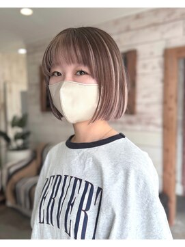 アデ オモテサンドウ(ade omotesando) 丸くならないボブ×アンブレラカラー