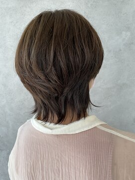 ニューカマー バイ ヘッドライト シブヤ(NEW COMER by HEADLIGHT shibuya) 透明感カラー×ショートボブ