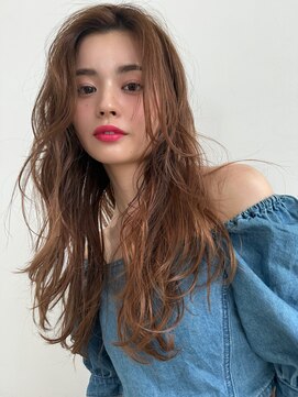 エールバイボヌール(Ere by Bonheur) 【西梅田大阪駅】ラフカジュアルな大人ウェーブロング