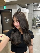 ウリ 横浜(uli)&nbsp;【arin指名限定】オリーブカラー×レイヤーカット