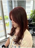 【arte HAIR】カシスレッド/レッドブラウン/ナチュラルレイヤー