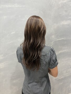 ナンバー 大分中央町店(N°) 柔らか質感◎ナチュラルハイライトロング