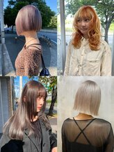 【久芳未鈴】ハイトーンを長く楽しめる提案と雰囲気に合わせたカット、必ず可愛いスタイリングにこだわり◎