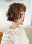 ボブカットニュアンスパーマ