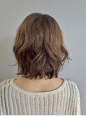 巻き髪ウェーブ