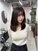 トーン(tone)&nbsp;レイヤーカット×髪質改善ストレートヘア