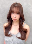 ミディアムレイヤーカット/レイヤー/顔周り/韓国/髪質改善