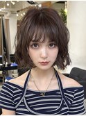 ミディアムパーマデジタルパーマボブパーマ表参道ボブパーマ