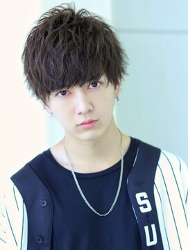 無造作ショートパーマ