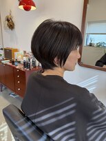 エヌヨンブンノイチ 茅ヶ崎(n1/4)&nbsp;20代30代前髪ありショートマッシュショート丸みショートレイヤー