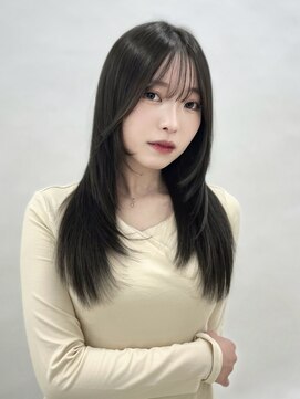 ジーナ 近鉄奈良(Zina) 顔まわりカット/韓国ヘア/レイヤーカット/髪質改善/奈良/kyoka