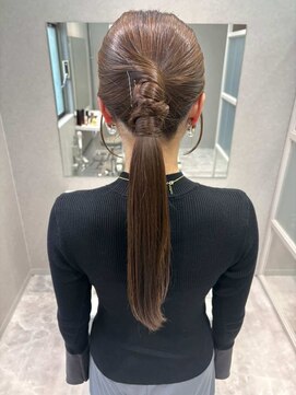 ファイブ ノーヴル カラット(5 Noble ct.) 【柚衣】タイトヘアセット