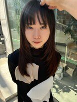 ナヌークカフラ(nanuk kafla)&nbsp;顔周りカット　レイヤーカット