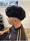 ショートフェザーパーマ