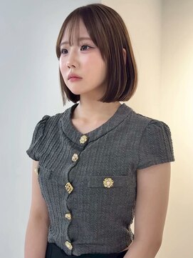 ヴィヴィー 青山表参道店(ViVIE) 赤み消しカラー/タッセルボブ