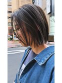ストレートボブ/縮毛矯正
