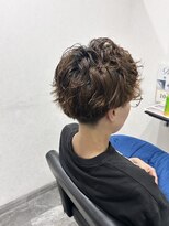 セカンド(Second)&nbsp;Second   ×　メンズパーマ
