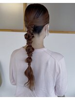サロン 名和店(SALON)&nbsp;ぽこぽこ編み下ろし　by mika