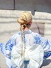 【夏☆花火大会に】浴衣着付け+ヘアセット ￥6,600