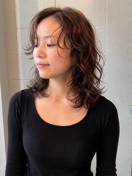 ヘアーループセラデザインワークス(Hair ruup Sela design works) ニュアンスレイヤーパーマ
