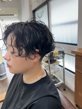 コンパス(COMPASS) ハンサムショートエアーパーマ