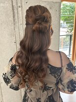オムズポカ 栄矢場町店(OM's poka)&nbsp;くるみちゃんヘア/ヘアアレンジ/ハーフアップ/お団子ヘア