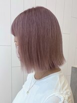 ユズリハ(yuzuriha)&nbsp;ブリーチでつくるピンクカラー