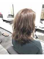 ヘアーコントレイル(hair contrail) #perm&color