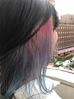 ノラ シンディ(NORA CYNDY)&nbsp;ピンクブルーインナーカラー☆