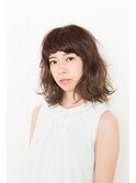 大人可愛い毛先外ハネヘア多摩センター