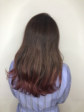 ジーナ 銀座中央通り(Zina) セシルカットフリンジウェーブ×大人かわいい前髪ココアブラウン